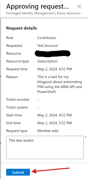 PIM-approve-request-submit